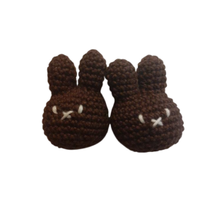 Chaveiro Coelho SK Amigurumi em Crochê