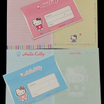 Lote de Papel de Carta Hello Kitty