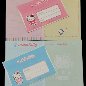 Lote de Papel de Carta Hello Kitty