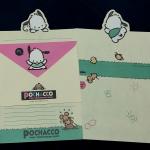 Papel de Carta Pochacco Sanrio