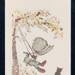 Papel de carta mini envelopes Holly Hobbie Red