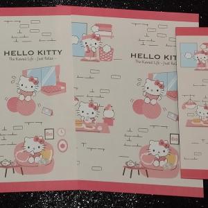 Papel de Carta Hello Kitty Casa
